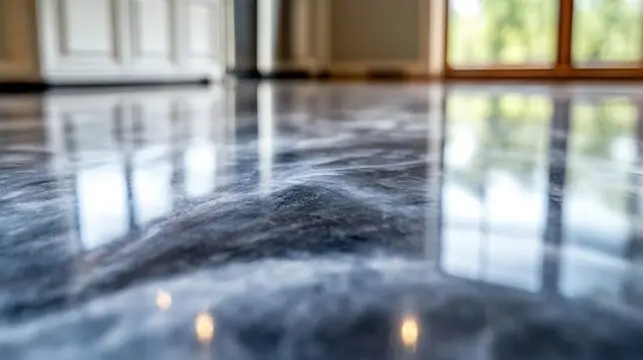 Grey and silver marble-effect surface in close detail